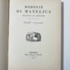 Camillo Acquacotta - Memorie di Matelica
