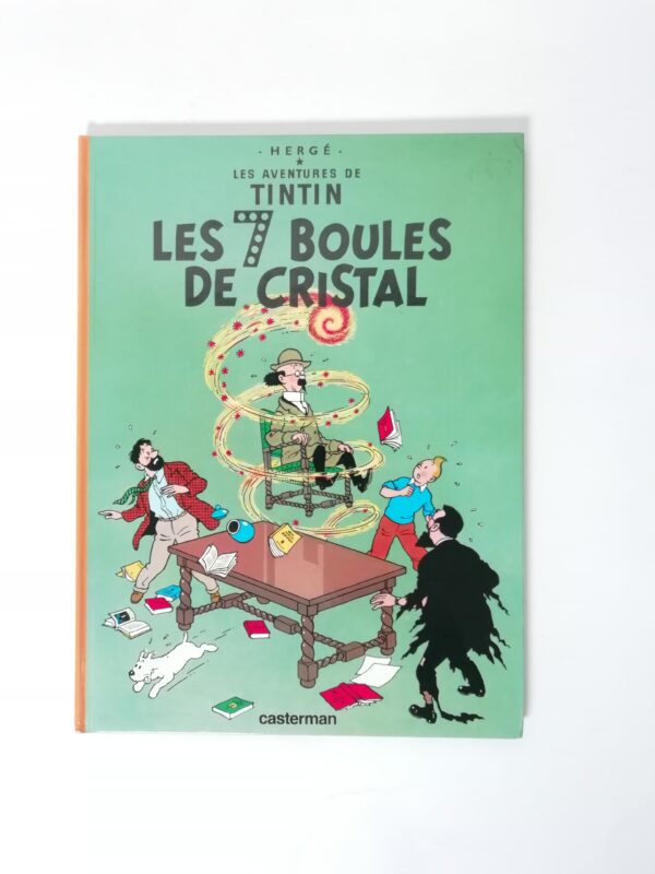 Hergé - Les aventure de Tintin. Les 7 boules de cristal.