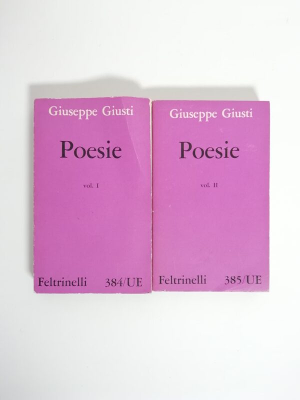 Giuseppe Giusti - Poesie (2 volumi)