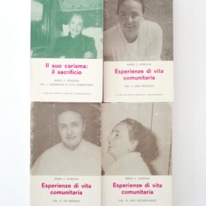 Maria C. Bordoni - Esperienze di vita comunitaria (4 volumi)