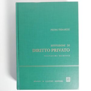 Pietro Trimarchi - Istituzioni di diritto privato