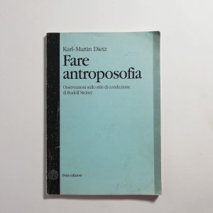 Karl-Martin Dietz - Fare antroposofia. Osservazioni sullo stile di conduzione di Rudolf Steiner.