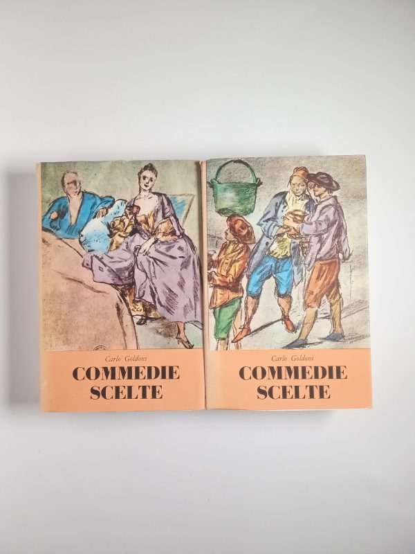 Carlo Goldoni - Commedie scelte (2 volumi) - Editrice italiana di cultura 1957