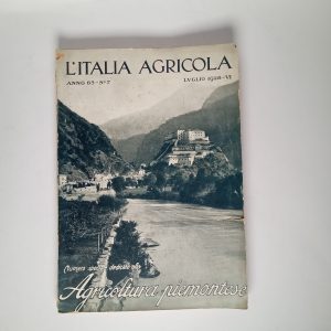 L'Italia agricola N. 7. Agricoltura piemontese - 1928