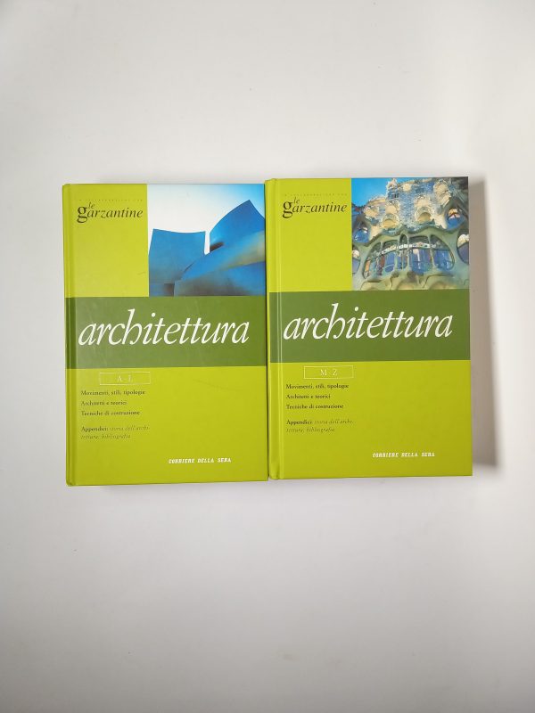 Le garzantine. Architettura (2 volumi) - Corriere della sera 2007