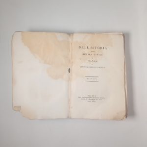 Arrigo Caterino Davila - Dell'istoria delle guerre civili di Francia (volume sesto) - 1807