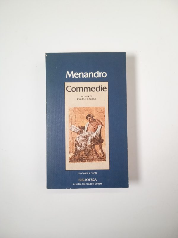 Menandro - Commedie - Mondadori 1986