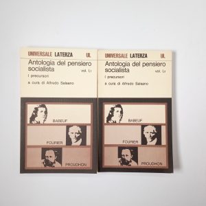Alfredo Salsano (a cura di) - Antologia del pensiero socialista Vol. 1 (2 volumi). I precusrsori. - Einaudi 1979