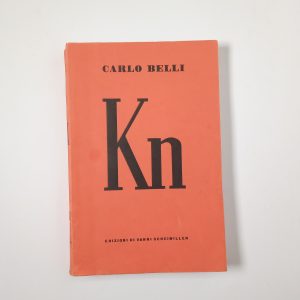 Carlo Belli - Kn - Vanni Scheiwiller 1988