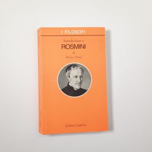 Pietro Prini - Introduzione a Rosmini - Laterza 1997