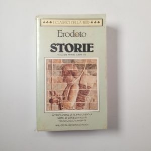 Erodoto - Storie Vol. 1 (Libri I-II) - BUR 1984