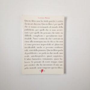 Lorenzo Marini - Questo libro non ha un titolo perché è scritto da un art director - Lupetti 1996