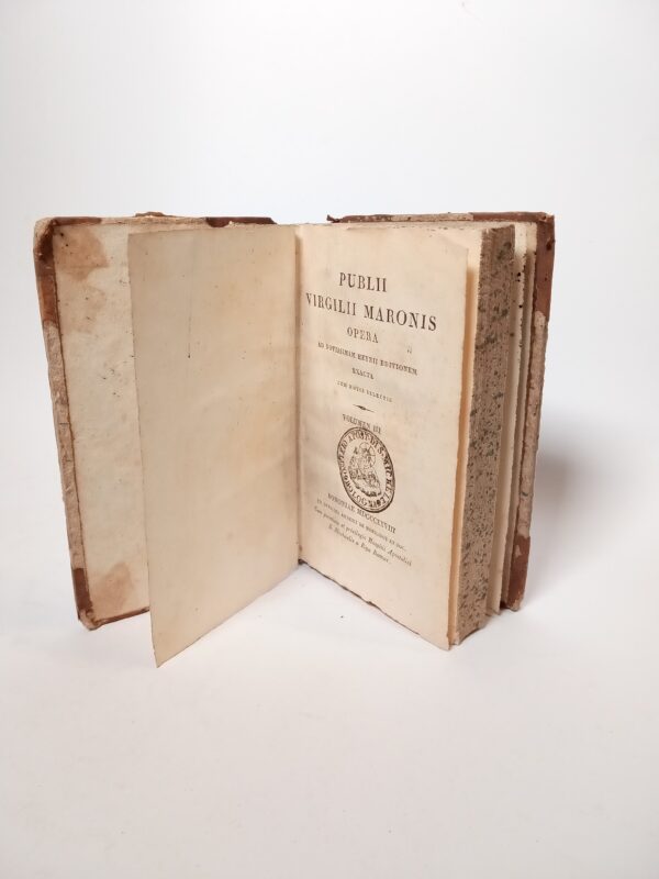 Publii Virgilii Maronis - Opera ad Novissimam heynii editionem exacta (Vol. II) - Annesii De Nobilibus 1827