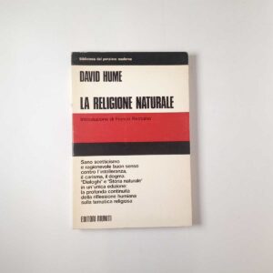 David Hume - La religione naturale - Editori RIuniti 1985