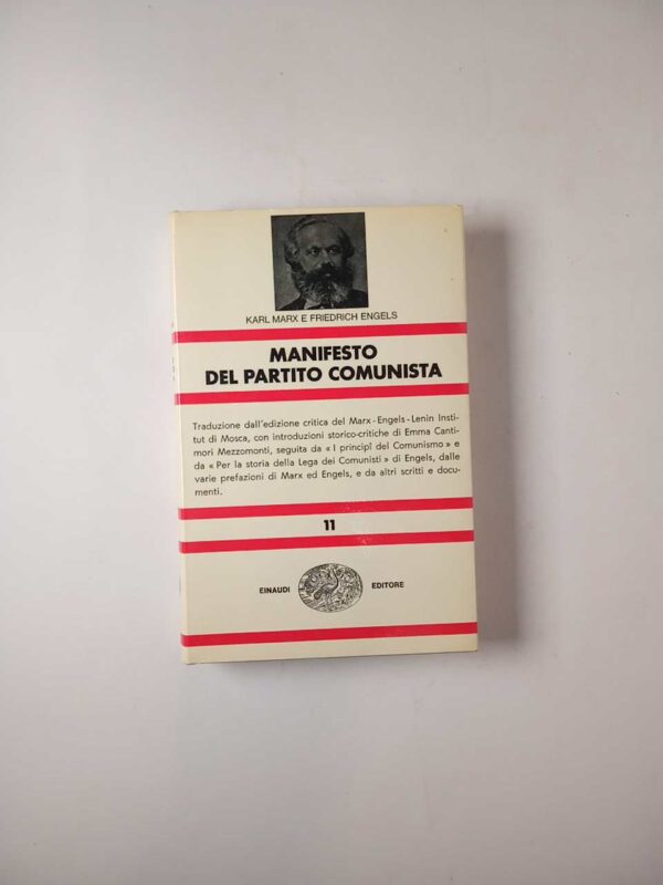 K. Marx, F. Engels - Manifesto del partito comunista - Einaudi 1974