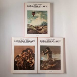 Arnold Hauser - Sociologia dell'arte (3 Volumi) - Einaudi 1977