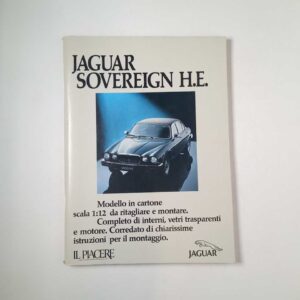 Jaguar Sovereign H. E. Modello in cartone scala 1:12 (da montare)