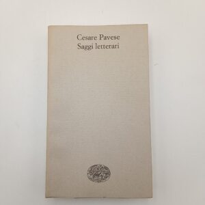 Cesare Pavese - Saggi letterari - Einaudi 1968