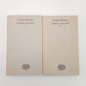 Cesare Pavese - Lettere 1926-1950 (2 volumi) - Einaudi 1968