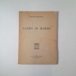 Luciano Chioccola - Canto di marzo - Maglione 1941
