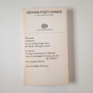 M. Giacobbe (a cura di) - Giovani poeti danesi - Einaudi 1979