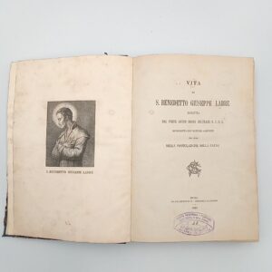 Anton Maria Coltraro - Vita di S. Benedetto Giuseppe Labre - 1881