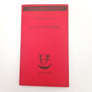 Shirley Jackson - La lotteria - Adelphi 2023