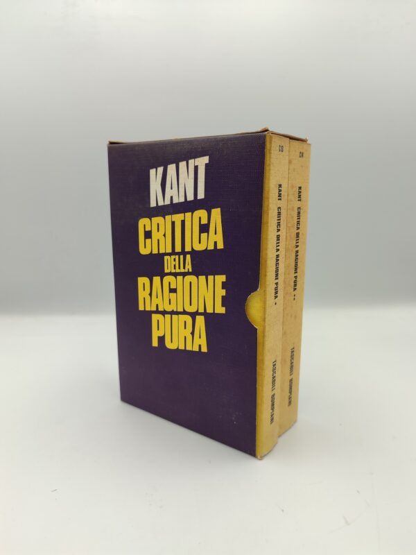 Kant - Critica della ragione pura (2 vol.) - Bompiani 1987