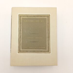 J. J. C. von Grimmelshausen - L'avventuroso simplicissimus - UTET 1958