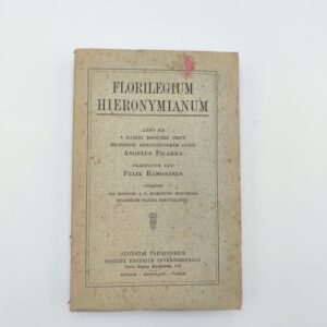 Angelus Ficarra - Florilegium Hieronymianum - SEI