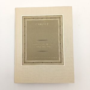 Thomas Carlyle - Gli eroi e il culto degli eroi e l'eroico nella storia - Utet 1960