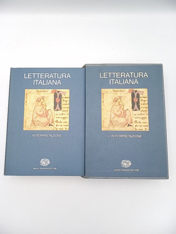 Letteratura italiana Vol. 4. L'interpretazione. - Einaudi 1985