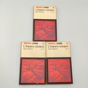 Santo Mazzarino - L'impero romano. 3 vol. - Laterza 1973