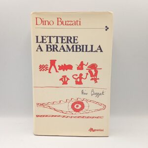 Dino Buzzati - Letter a Branbilla - De Agostini 1985